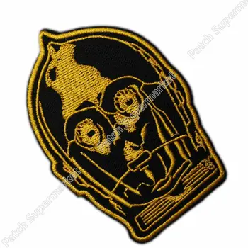 C3PO Face Embroidered Patch C3PO Luke Darth Vader Empire Rebel Robot Star Wars 7 VII The Force Awakens Movie TV iron on badge
C3PO Face Embroidered Patch C3PO Luke Darth Vader Empire Rebel Robot Star Wars 7 VII The Force Awakens Movie TV iron on badge