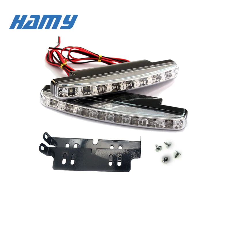 2x Car LED Signal Bulb DRL Working Fog Lamp Daytime Running Light Auto Assembly Styling Super Bright White External 12V 8LED
2x Car LED Signal Bulb DRL Working Fog Lamp Daytime Running Light Auto Assembly Styling Super Bright White External 12V 8LED
