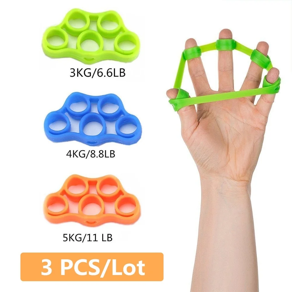 1PC 3 Levels Finger Hand Grip Fitness Resistance Bands Ring Gripper Silicone Stretcher Wrist Yoga Ring Exerciser
1PC 3 Levels Finger Hand Grip Fitness Resistance Bands Ring Gripper Silicone Stretcher Wrist Yoga Ring Exerciser