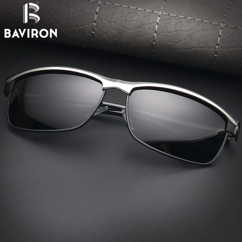 BAVIRON 2017 New Cool Sunglasses Rectangle Sun Glasses Men Metal Alloy Colorful Polarized Sunglasses Anti Reflection Glasses 379
BAVIRON 2017 New Cool Sunglasses Rectangle Sun Glasses Men Metal Alloy Colorful Polarized Sunglasses Anti Reflection Glasses 379