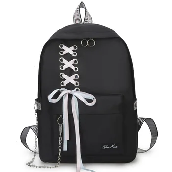 2019 Women Backpack Casual Bookbag for Teenagers Girls Bow School Bags Student School Backpacks Female Travel Laptop Bag WBS629
2019 Women Backpack Casual Bookbag for Teenagers Girls Bow School Bags Student School Backpacks Female Travel Laptop Bag WBS629