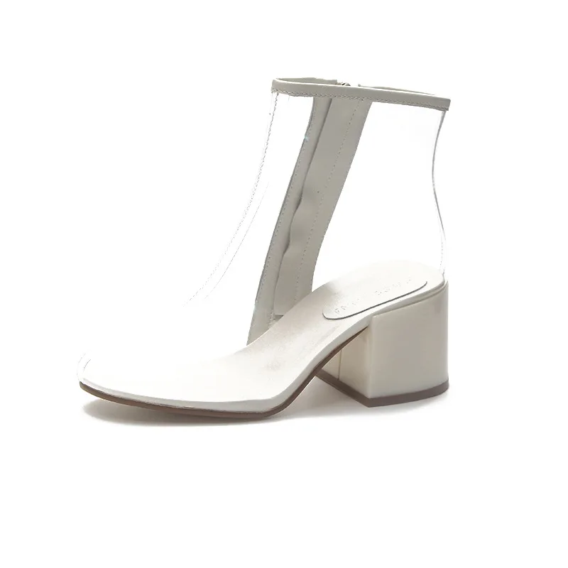 New Fashion Clear Heel Jelly Sandals Transparent Gladiator Sandals Women Sexy High Heels Shoes Wedding Shoes Zipper
New Fashion Clear Heel Jelly Sandals Transparent Gladiator Sandals Women Sexy High Heels Shoes Wedding Shoes Zipper