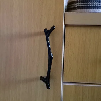 5PCS Furniture Tree Branch design Zinc alloy Door Handles Wardrobe Cabinet Handle Branches Drawer Dresser Knobs Pulls Black
5PCS Furniture Tree Branch design Zinc alloy Door Handles Wardrobe Cabinet Handle Branches Drawer Dresser Knobs Pulls Black