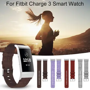 High Quality Soft Replacement Watch Strap Colorful Canvas Nylon Wristband Strap Replacement For Fitbit Charge 3 Smart Watch
High Quality Soft Replacement Watch Strap Colorful Canvas Nylon Wristband Strap Replacement For Fitbit Charge 3 Smart Watch