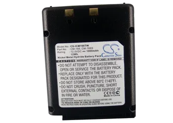 Cameron Sino 1000mAh Battery For Icom IC-A22 IC-A22E IC-A3 IC-A3E,CM-166 CM-166S
Cameron Sino 1000mAh Battery For Icom IC-A22 IC-A22E IC-A3 IC-A3E,CM-166 CM-166S