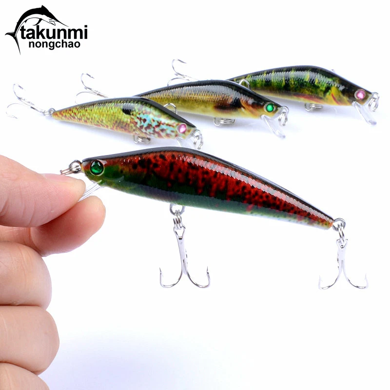1PCS Coloured Drawing Pattern Lure 4 Color Plastic Hard Bait Minnow 8cm / 8.2g Bionic Fishing Gear Artificial Lure LD-20
1PCS Coloured Drawing Pattern Lure 4 Color Plastic Hard Bait Minnow 8cm / 8.2g Bionic Fishing Gear Artificial Lure LD-20