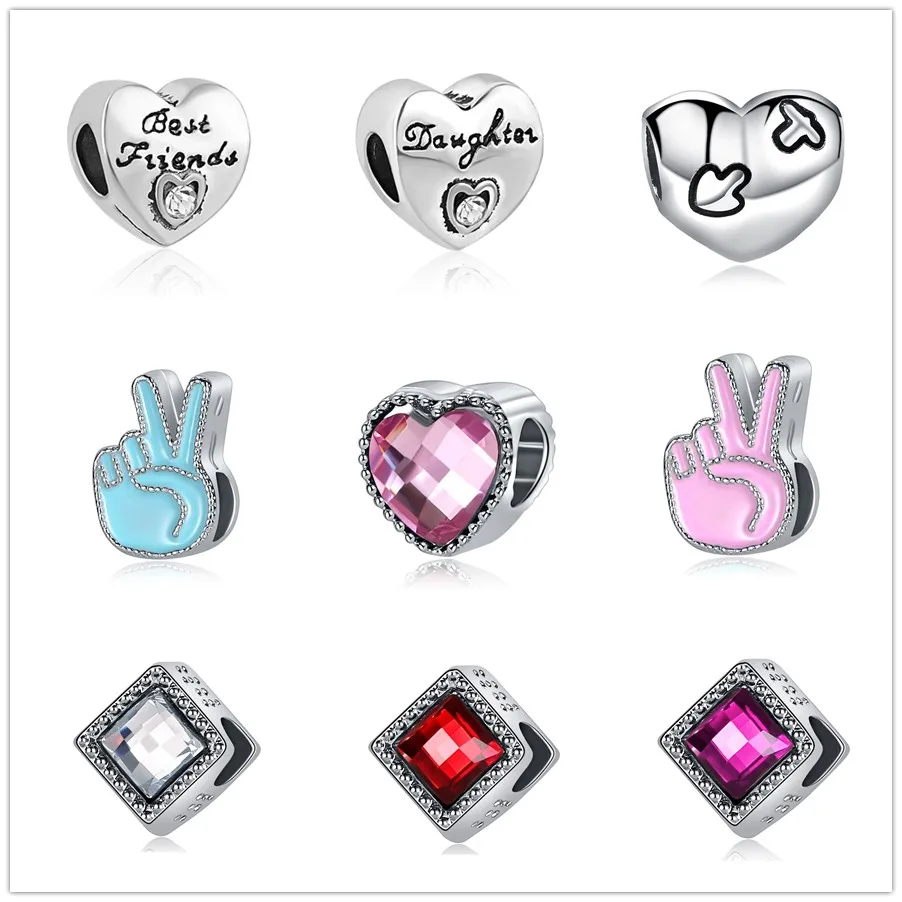 MOQ 1pc free shipping european daughter best friend heart diy bead Fit Pandora Charm Bracelet for women jewelry EL159
MOQ 1pc free shipping european daughter best friend heart diy bead Fit Pandora Charm Bracelet for women jewelry EL159