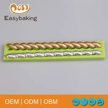 2 Long Rope Shape 3D Silicone Mold Chocolate Mould for Wedding Fondant Cake Decorating Tools Bakeware Sugarcraft Acessorios
2 Long Rope Shape 3D Silicone Mold Chocolate Mould for Wedding Fondant Cake Decorating Tools Bakeware Sugarcraft Acessorios