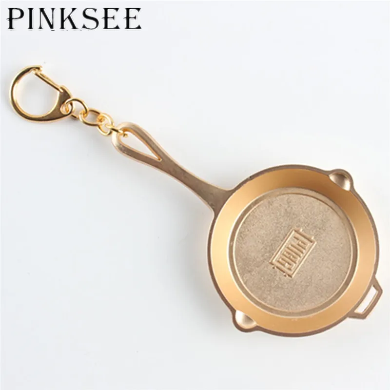 PINKSEE уникальный дизайн игровой брелок для ключей металлический Ретро сумки