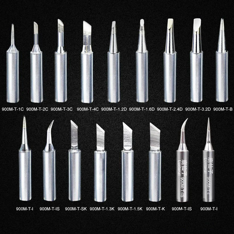 Internal heat 936 900M Soldering station Welding Tips Lead-free welding nozzle jump wire general soldering iron head
Internal heat 936 900M Soldering station Welding Tips Lead-free welding nozzle jump wire general soldering iron head