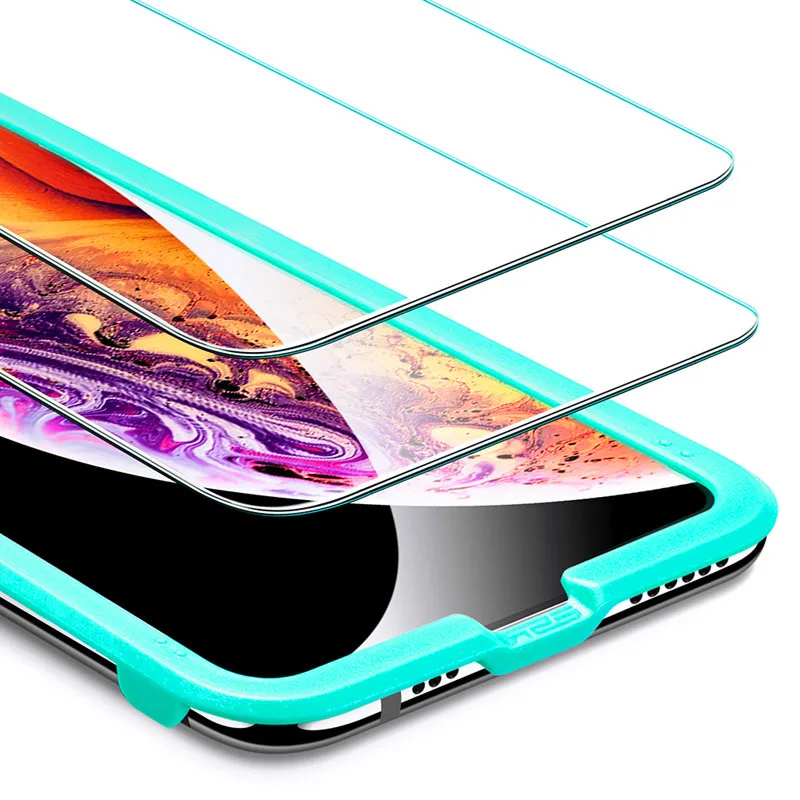 Screen Protector for iPhone X XS XR XS Max ESRStronger Tempered Glass Protector free Applicator for iPhone XR XS Max
Screen Protector for iPhone X XS XR XS Max ESRStronger Tempered Glass Protector free Applicator for iPhone XR XS Max