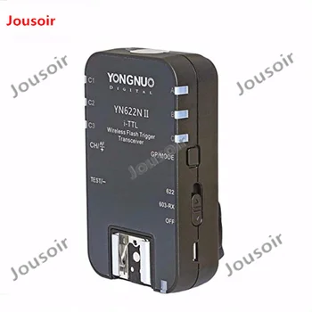 YONGNUO Wireless TTL Flash Trigger YN622N II with High-speed Sync HSS 1/8000s for N Camera CD50
YONGNUO Wireless TTL Flash Trigger YN622N II with High-speed Sync HSS 1/8000s for N Camera CD50