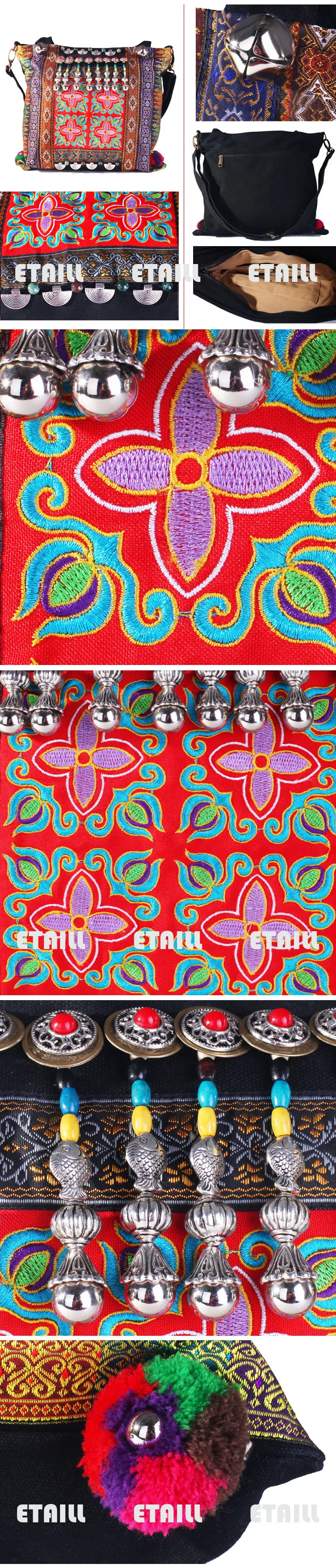 Original Thailand Elephants Embroidery Bags