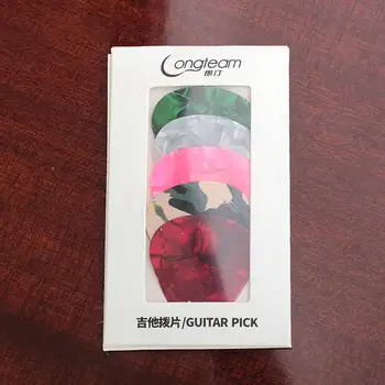 XFDZ Longteam 5pcs Colorful 0.46mm Guitar Picks Celluloid Mediators for Bass Guitar
XFDZ Longteam 5pcs Colorful 0.46mm Guitar Picks Celluloid Mediators for Bass Guitar