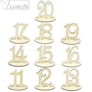 Wooden Wedding Table Numbers 1-10/11-20/1-20 with Round Holder Base Rustic Wedding Table Decorations Party Direction Signs
Wooden Wedding Table Numbers 1-10/11-20/1-20 with Round Holder Base Rustic Wedding Table Decorations Party Direction Signs