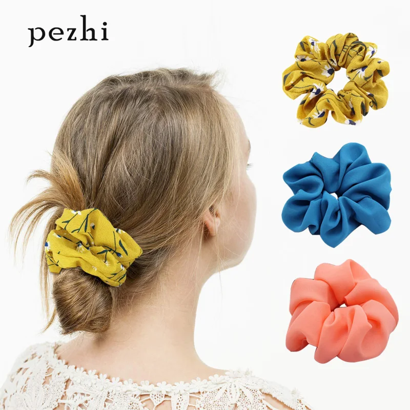 Small fresh spring and summer chiffon simple head flower print hair ring cute bunch release art head hair accessories
Small fresh spring and summer chiffon simple head flower print hair ring cute bunch release art head hair accessories
