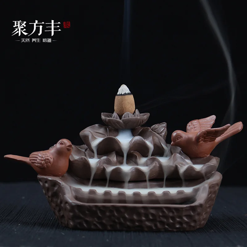Incense Holder Encens Back Incense Burner Furnishing Articles Dehua Ceramic Aromatherapy Furnace Of Poly Fang Feng Manufacturer
Incense Holder Encens Back Incense Burner Furnishing Articles Dehua Ceramic Aromatherapy Furnace Of Poly Fang Feng Manufacturer