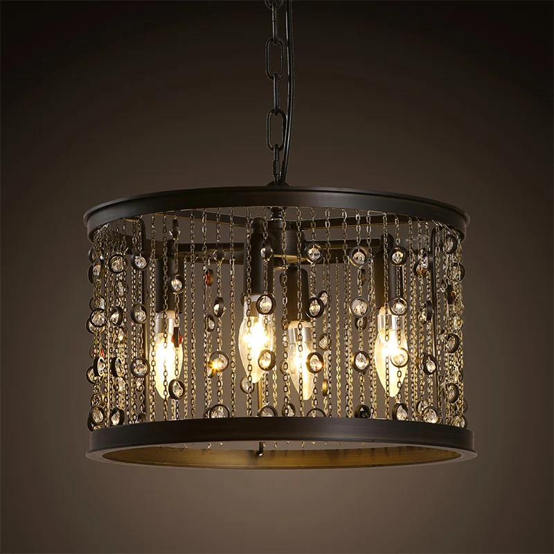 Retro Vintage Loft American Country Tassel Pendant Lamp Kitchen Dinning Room Modern Home Decor Gem Chandelier Lighting Fixture
Retro Vintage Loft American Country Tassel Pendant Lamp Kitchen Dinning Room Modern Home Decor Gem Chandelier Lighting Fixture