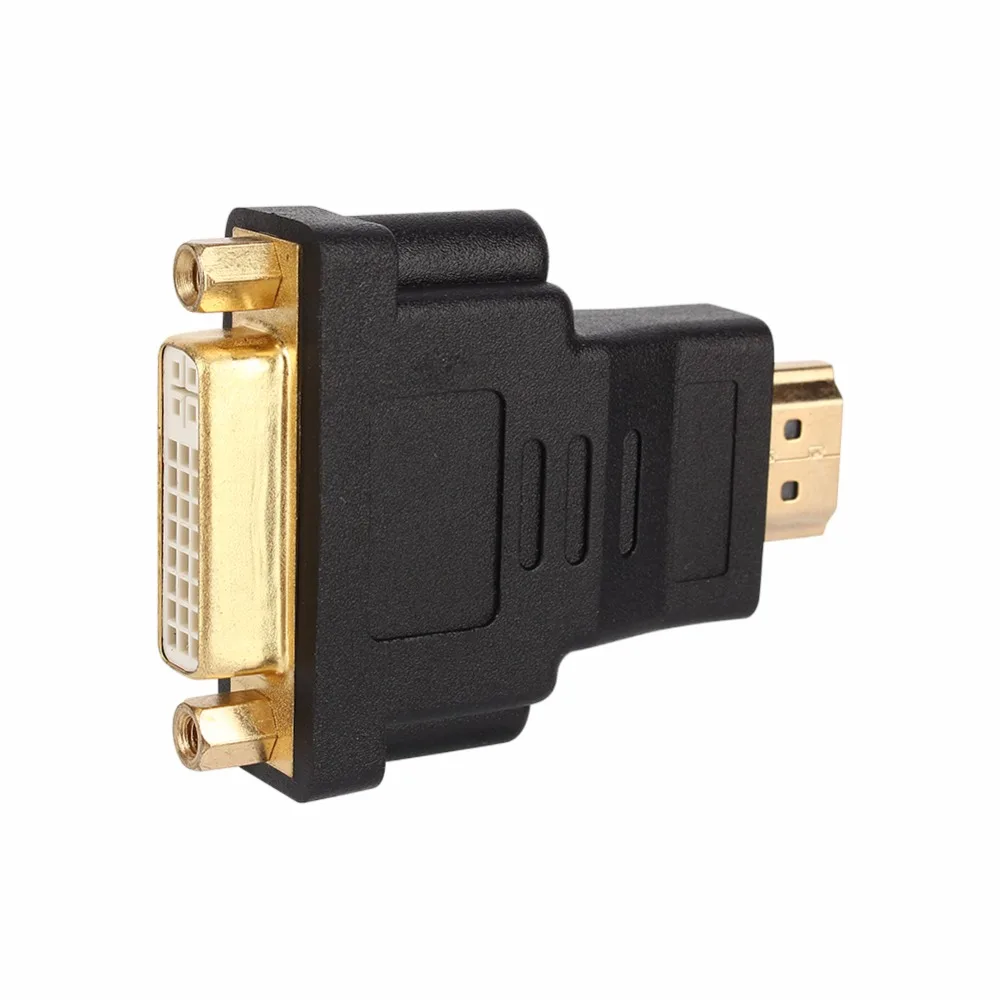 HDMI папа к DVI DVI-I 24 + 5 Женский адаптер конвейер для графической карты видео плеер