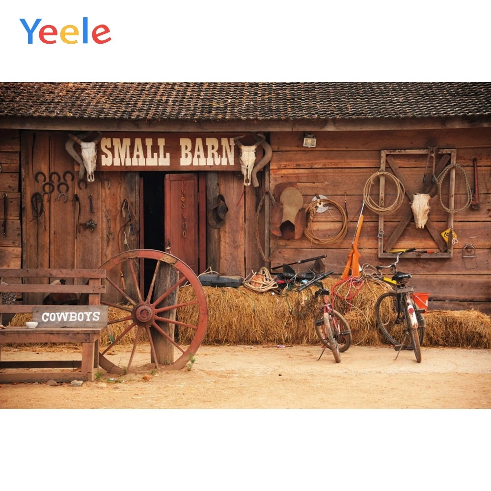 Yeele US Western Cowboy Party Farm Bike Scene Photography Backgrounds Personalized Photography Backdrops for Photo Studio 
Yeele US Western Cowboy Party Farm Bike Scene Photography Backgrounds Personalized Photography Backdrops for Photo Studio
