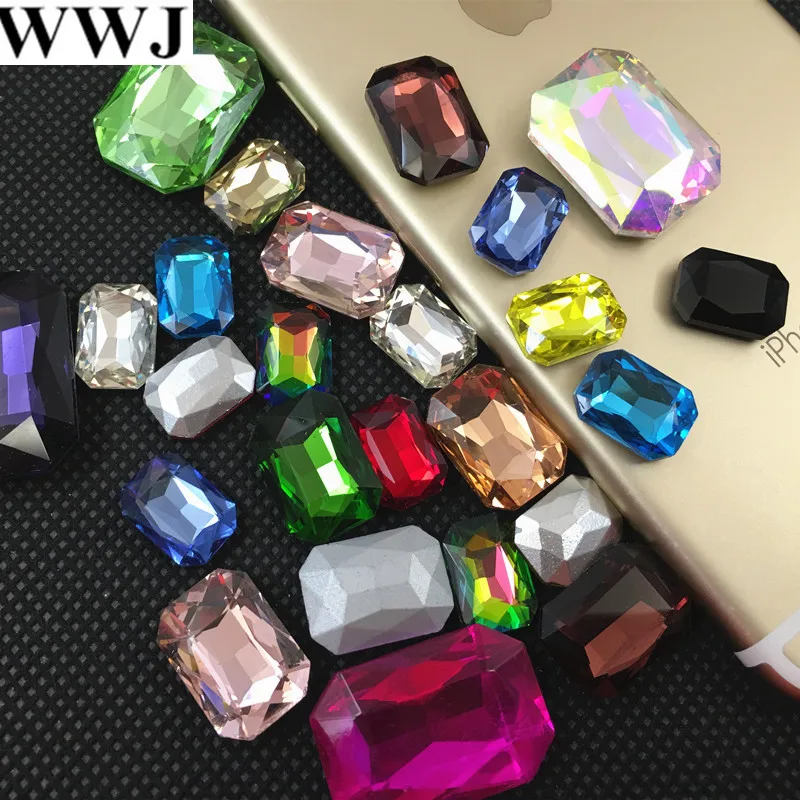 All Colors Sizes 6x8,8x10,10x14,13x18,18x25,18x27mm Rectangle Octagon Glass Crystal Fancy Stone For Dress Decoration,Garment
All Colors Sizes 6x8,8x10,10x14,13x18,18x25,18x27mm Rectangle Octagon Glass Crystal Fancy Stone For Dress Decoration,Garment