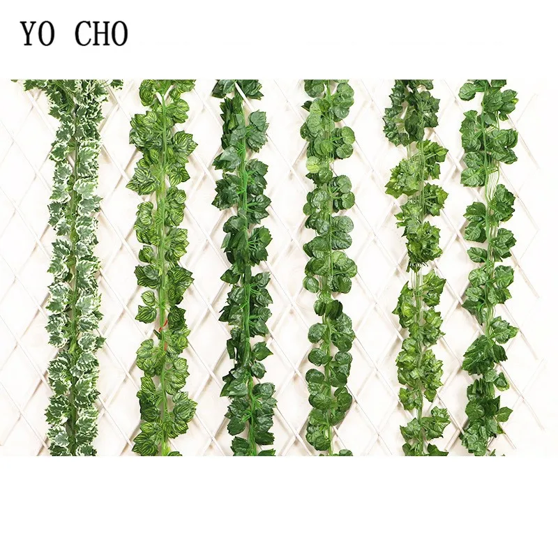 YO CHO 12PCS Artificial Ivy Garland Outdoor Plants Wall Rattan Strips For Wedding Paty Home Decoration DIY Artificial Rattan
YO CHO 12PCS Artificial Ivy Garland Outdoor Plants Wall Rattan Strips For Wedding Paty Home Decoration DIY Artificial Rattan