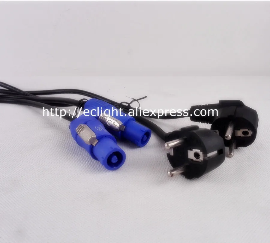 20pcs Beam 7R Shappy 5R Power Cable Beam 230 Powercon Cable Moving head light Connectors Cable