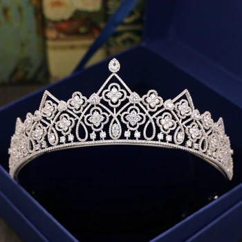 Wedding Bridal Bridesmaid Flower Girls Zircon Crystal Tiaras Crowns Hairwear for Women Wedding Bridal Hair Jewelry Accessories
Wedding Bridal Bridesmaid Flower Girls Zircon Crystal Tiaras Crowns Hairwear for Women Wedding Bridal Hair Jewelry Accessories