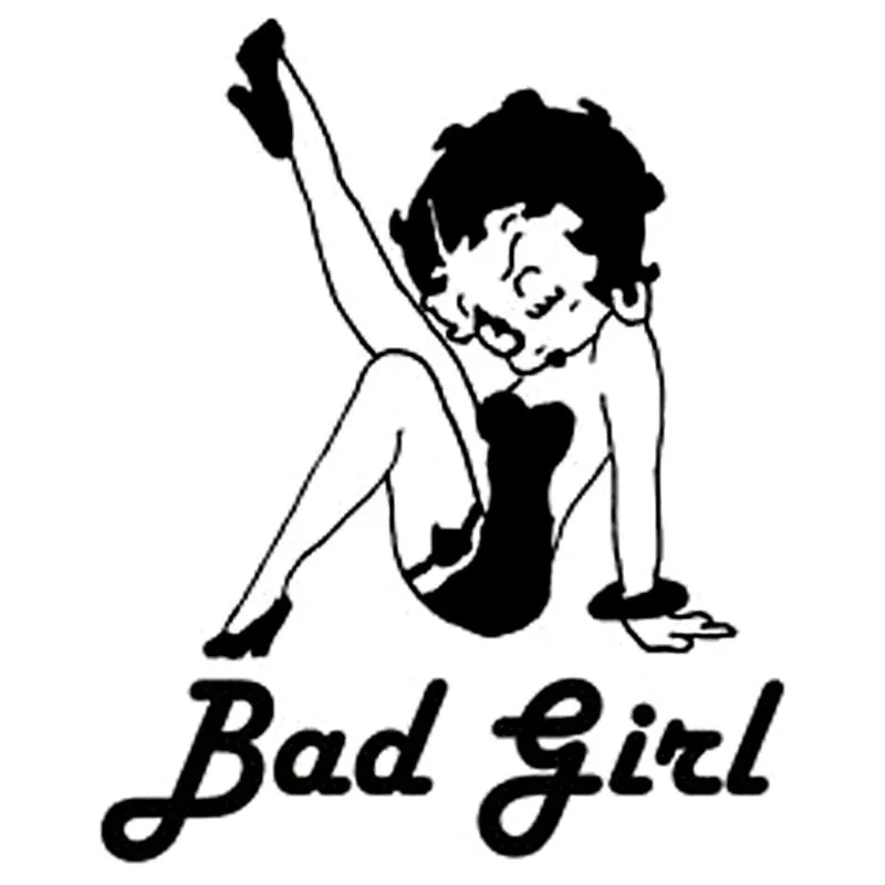 12.5CM*15.5CM Bad Girl Sexy Betty Boop style Car Stickers And Decals Motorcycle Car Styling Accessories Dazzle Color
12.5CM*15.5CM Bad Girl Sexy Betty Boop style Car Stickers And Decals Motorcycle Car Styling Accessories Dazzle Color