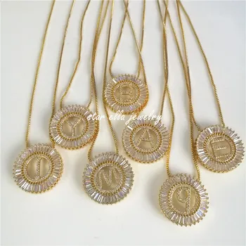 10pcs/lot 4colors Mixed Colors Micro Pave Crystal Cubic Zirconia A to Z 26 Letter Pendant Necklace Alphabet Initiales Necklace
10pcs/lot 4colors Mixed Colors Micro Pave Crystal Cubic Zirconia A to Z 26 Letter Pendant Necklace Alphabet Initiales Necklace