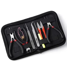 8pcs/set Jewelry Making Tool Kits Pliers Set With Round Nose Plier Side Cutting Pliers Wire Cutter Scissor Beading Tweezers 8pcs/set Jewelry Making Tool Kits Pliers Set With Round Nose Plier Side Cutting Pliers Wire Cutter Scissor Beading Tweezers