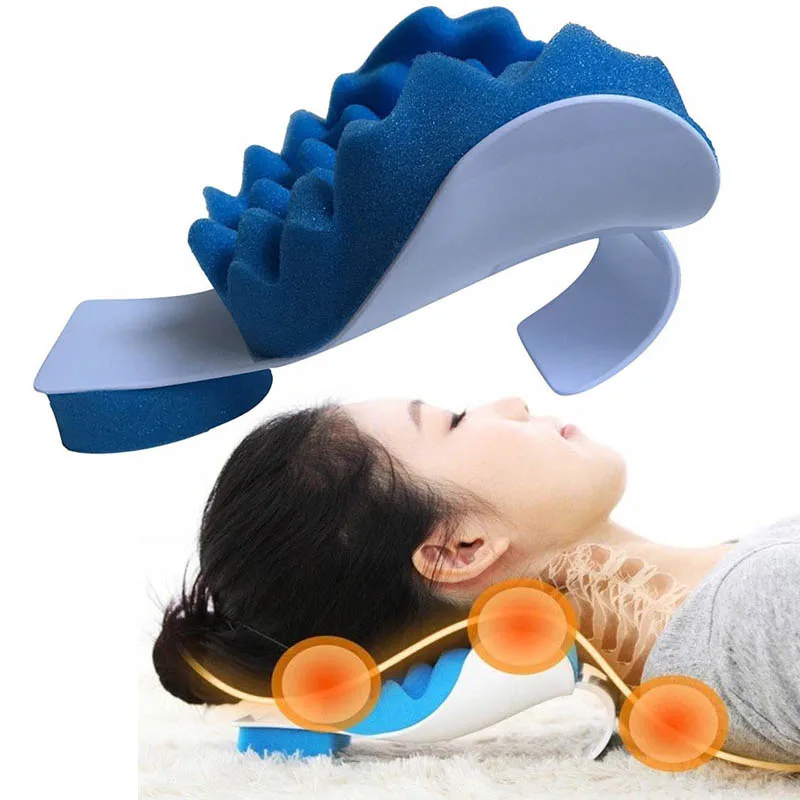 Travel Neck massage Pillow Theraputic Support Tension Reliever Neck Shoulder Relaxer Massager Pillow Soft Sponge Releases Muscle
Travel Neck massage Pillow Theraputic Support Tension Reliever Neck Shoulder Relaxer Massager Pillow Soft Sponge Releases Muscle
