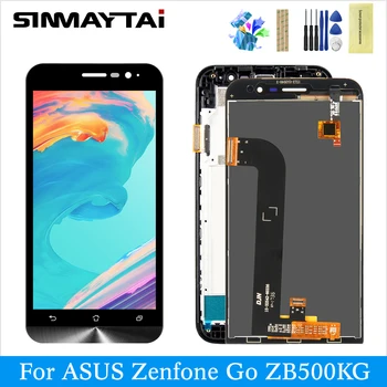 ZB500KG LCD For Asus Zenfone Go Asus ZenFone Go ZB500KG Matrix Touch Screen Digitizer Assembly Replacement X00BD LCD WITH frame
ZB500KG LCD For Asus Zenfone Go Asus ZenFone Go ZB500KG Matrix Touch Screen Digitizer Assembly Replacement X00BD LCD WITH frame