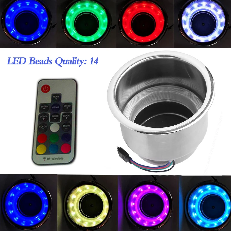 12 LED RGB Recessed Boat Cup Drinks Holder For BMW 3 Series E46 318i 320i 98-06 Marine AutoCar Drink Stand Holder Bottle
12 LED RGB Recessed Boat Cup Drinks Holder For BMW 3 Series E46 318i 320i 98-06 Marine AutoCar Drink Stand Holder Bottle