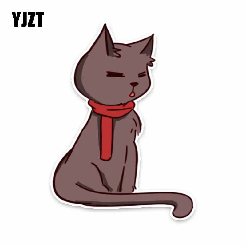 YJZT 10.7CM*15CM Cartoon Cute Brown Cat PVC Car Sticker Decal Motorcycle Car-styling 5-1322
YJZT 10.7CM*15CM Cartoon Cute Brown Cat PVC Car Sticker Decal Motorcycle Car-styling 5-1322
