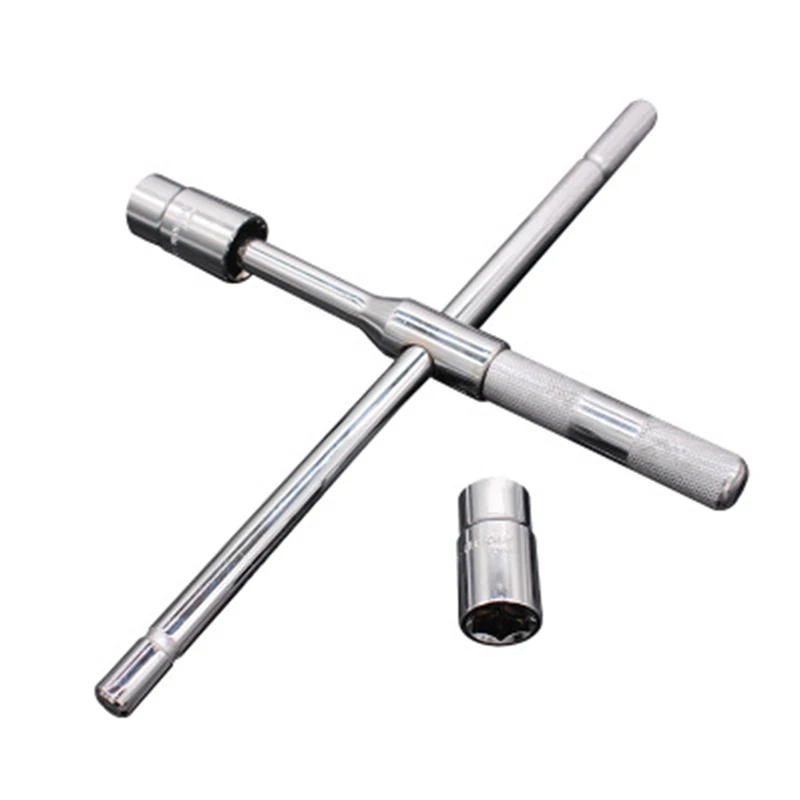 DOXA Two Sleeves Hand Tools Car Tire Cross Wrench Demolition Tire Cross Sleeve Four Models Non-slip High Hardness
DOXA Two Sleeves Hand Tools Car Tire Cross Wrench Demolition Tire Cross Sleeve Four Models Non-slip High Hardness