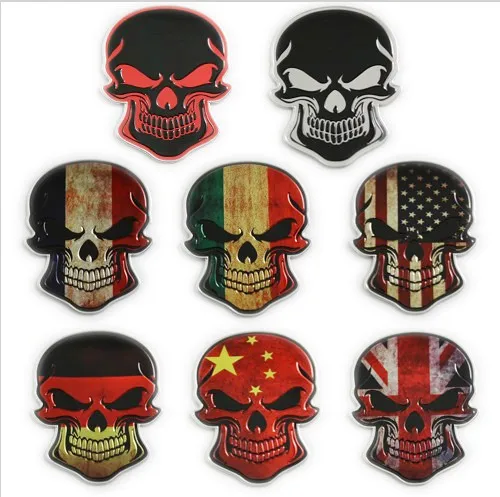 Car Styling Car 3D Metal Sticker Personality Skull Flag Fuel Tank Cap Logo Auto Motorcycles Graffiti Sticker
Car Styling Car 3D Metal Sticker Personality Skull Flag Fuel Tank Cap Logo Auto Motorcycles Graffiti Sticker