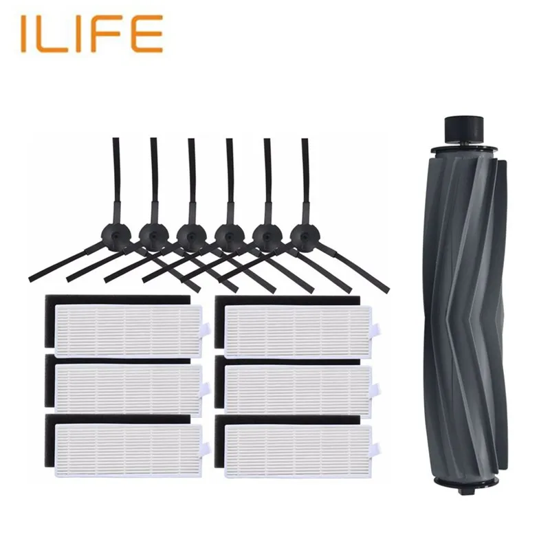 Roller Main Brush HEPA Filter Side Brushes for Chuwi Ilife A8 A6 X620 X623 Vacuum Robot Cleaner Parts Replacment Accessories
Roller Main Brush HEPA Filter Side Brushes for Chuwi Ilife A8 A6 X620 X623 Vacuum Robot Cleaner Parts Replacment Accessories