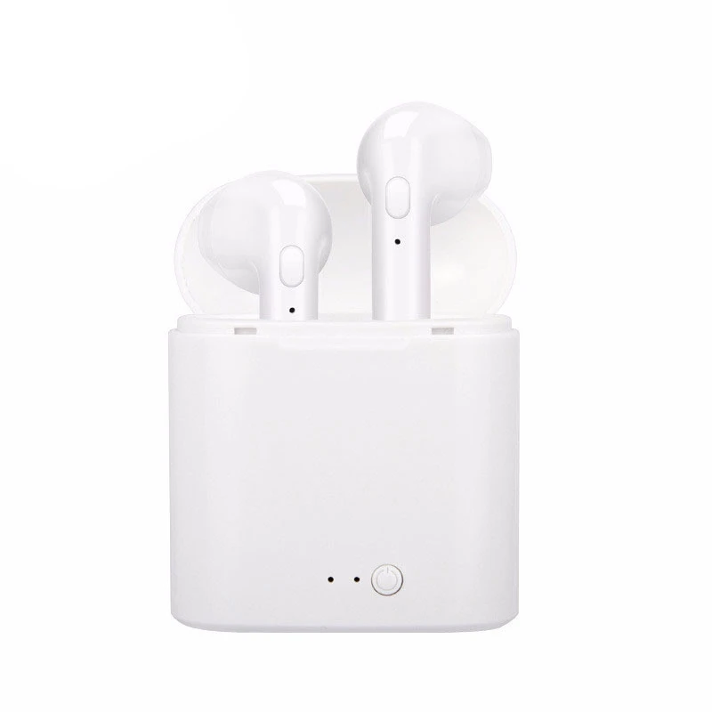 Wireless Bluetooth Earphones i7 i7s In-Ear Music Earbuds Set Stereo Headset for iphone X 6 7 8 Samsung Xiaomi
Wireless Bluetooth Earphones i7 i7s In-Ear Music Earbuds Set Stereo Headset for iphone X 6 7 8 Samsung Xiaomi