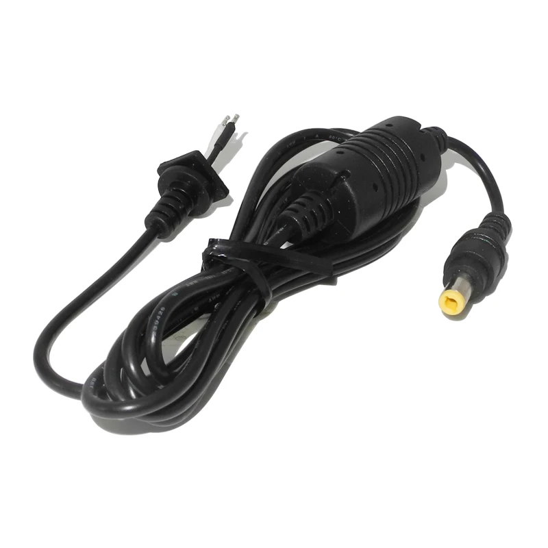 5.5*2.5mm Laptop Dc Power Adapter Plug Jack Connector Cable Cord 22AWG FT1 for Asus Toshiba for Lenovo Notebook Charger
5.5*2.5mm Laptop Dc Power Adapter Plug Jack Connector Cable Cord 22AWG FT1 for Asus Toshiba for Lenovo Notebook Charger