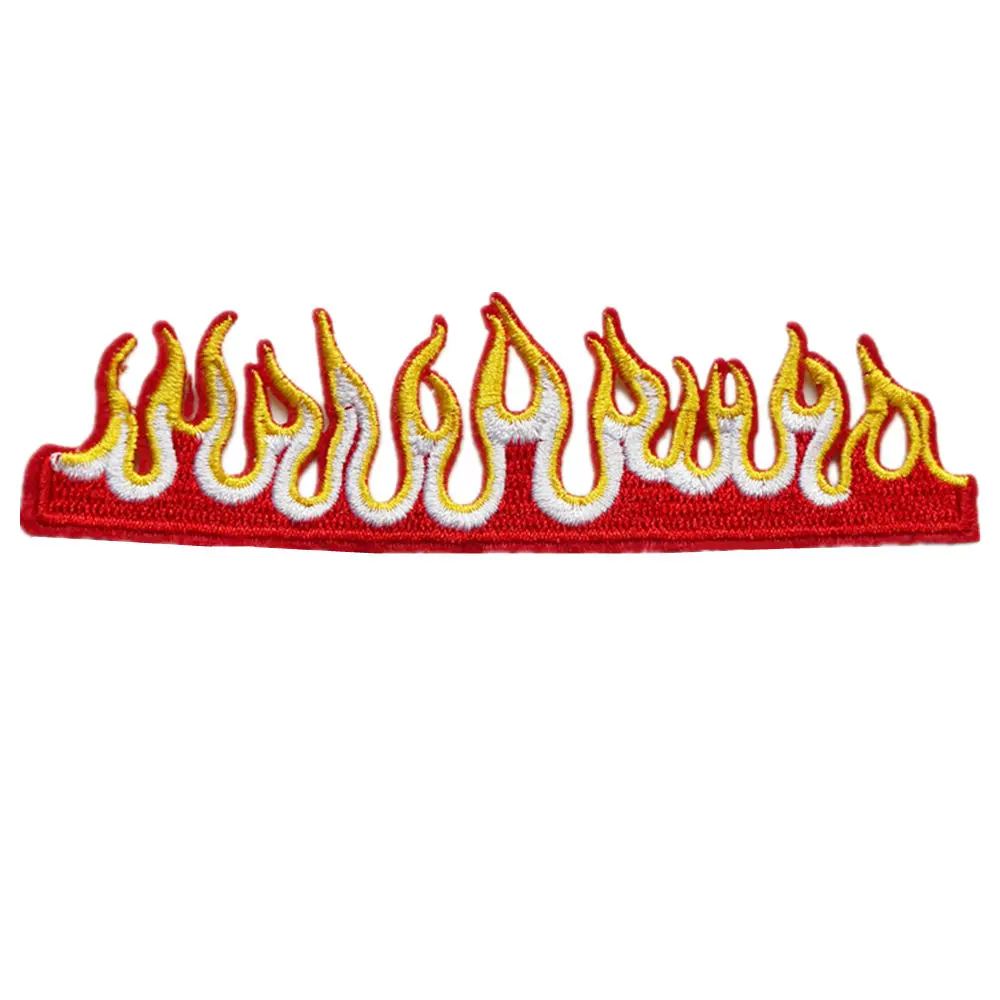 Embroidered Patches Red Fire Flame Blaze Yellow Sew Iron On Badge For Bag Jeans Shirt DIY Appliques Craft Decoration
Embroidered Patches Red Fire Flame Blaze Yellow Sew Iron On Badge For Bag Jeans Shirt DIY Appliques Craft Decoration