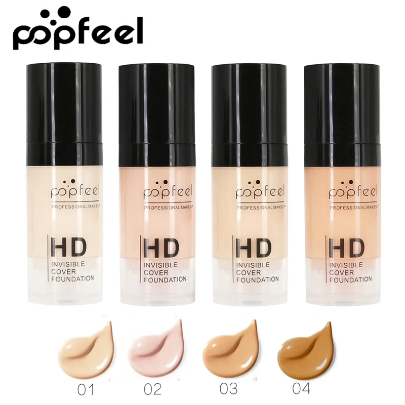 1pc Face Liquid Foundation Base Solid Invisible Cover Foundation Moisturizing Concealer Oil Control Nude Makeup Cream Maquiagem
1pc Face Liquid Foundation Base Solid Invisible Cover Foundation Moisturizing Concealer Oil Control Nude Makeup Cream Maquiagem