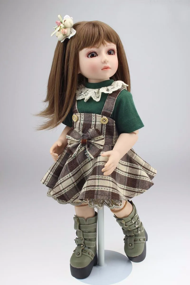 1/4 bjd joint body SD/BJD doll princess toddler make up 45cm angel bebe alive modeling Dolls toys for girl on sale babies
1/4 bjd joint body SD/BJD doll princess toddler make up 45cm angel bebe alive modeling Dolls toys for girl on sale babies