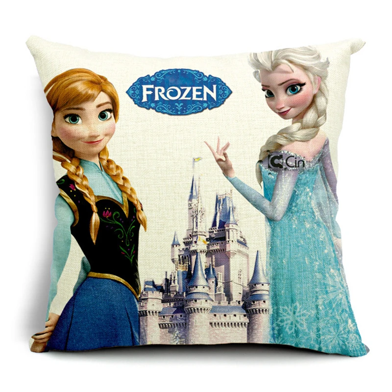 Anna Aisha Pillow Cover 45*45cm Printed Girls Room Cushion Cover Home Decorative Chair Comfortable Disney Frozen Cushion Cover
Anna Aisha Pillow Cover 45*45cm Printed Girls Room Cushion Cover Home Decorative Chair Comfortable Disney Frozen Cushion Cover
