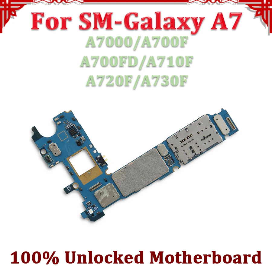 100% Unlocked Mainboard For Samsung Galaxy A7 A7000 A700F A700FD A710F A720F A730F Motherboard Logic Board With Full Chips
100% Unlocked Mainboard For Samsung Galaxy A7 A7000 A700F A700FD A710F A720F A730F Motherboard Logic Board With Full Chips