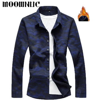 Casual Shirts Autumn Winter Men 7XL 6XL Brand MOOWNUC With Velvet Fashion Shirts MWC Keep Warm Long Sleeve Business Large Size
Casual Shirts Autumn Winter Men 7XL 6XL Brand MOOWNUC With Velvet Fashion Shirts MWC Keep Warm Long Sleeve Business Large Size