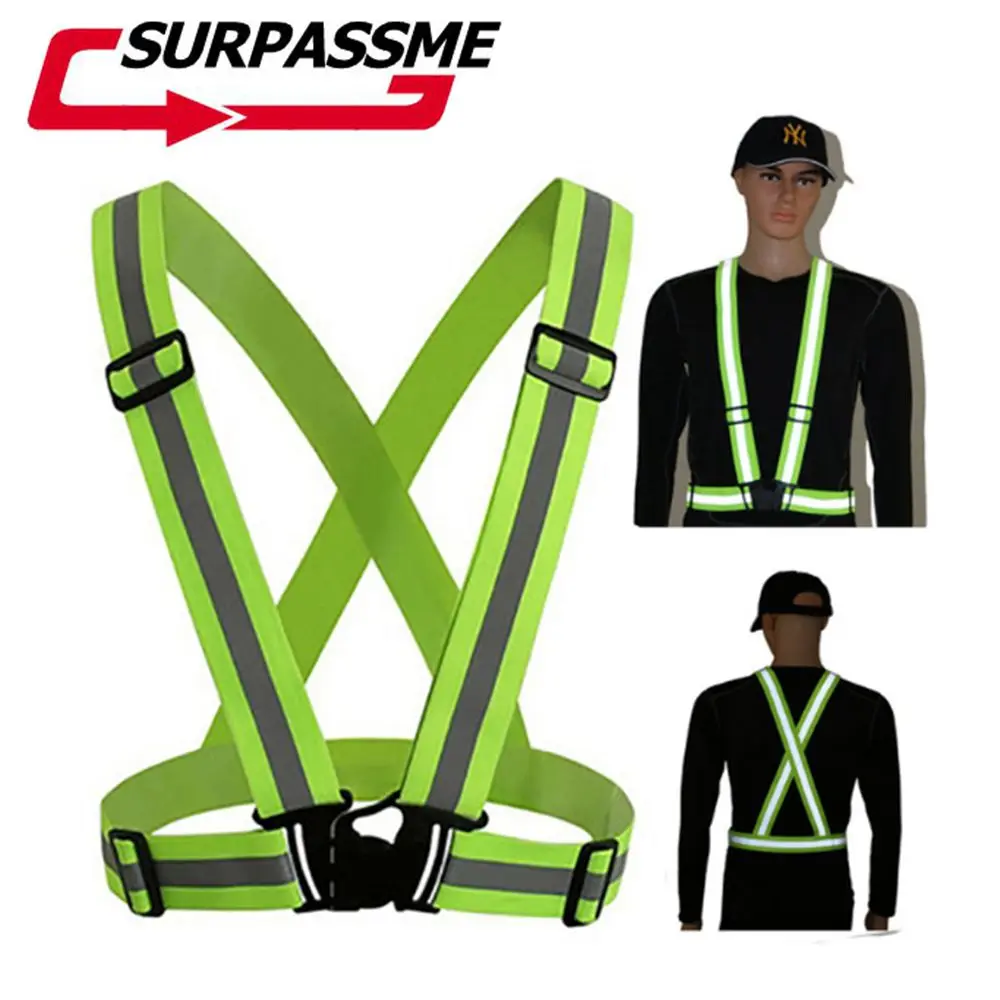 Safety High Visibility Reflection Vest Outdoor Running Cycling Vest Harness Safety Jacket Reflective Belt
Safety High Visibility Reflection Vest Outdoor Running Cycling Vest Harness Safety Jacket Reflective Belt