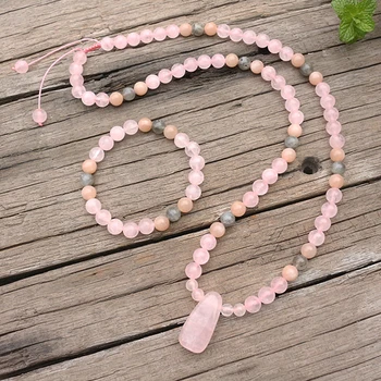8mm Natural Stone Beads,Handmade,Rose Quartz,Labradorite, JapaMala Sets,Spiritual Jewelry,Meditation,Inspirational,72 Mala Beads
8mm Natural Stone Beads,Handmade,Rose Quartz,Labradorite, JapaMala Sets,Spiritual Jewelry,Meditation,Inspirational,72 Mala Beads