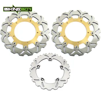 BIKINGBOY Front Rear Brake Discs Disks Rotors MT-09 850 14 15 16 MT09 ABS 2014-2018 XSR900 Abarth ABS 18 19 20 XSR 900 ABS 2016-
BIKINGBOY Front Rear Brake Discs Disks Rotors MT-09 850 14 15 16 MT09 ABS 2014-2018 XSR900 Abarth ABS 18 19 20 XSR 900 ABS 2016-