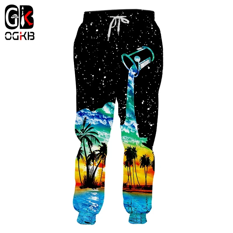 OGKB Unisex Hiphop Casual Sweat Pants Fall Winter Waist Full Length Joggers Haren Pants 3d Print Cup Pour Milk Sweatpants
OGKB Unisex Hiphop Casual Sweat Pants Fall Winter Waist Full Length Joggers Haren Pants 3d Print Cup Pour Milk Sweatpants